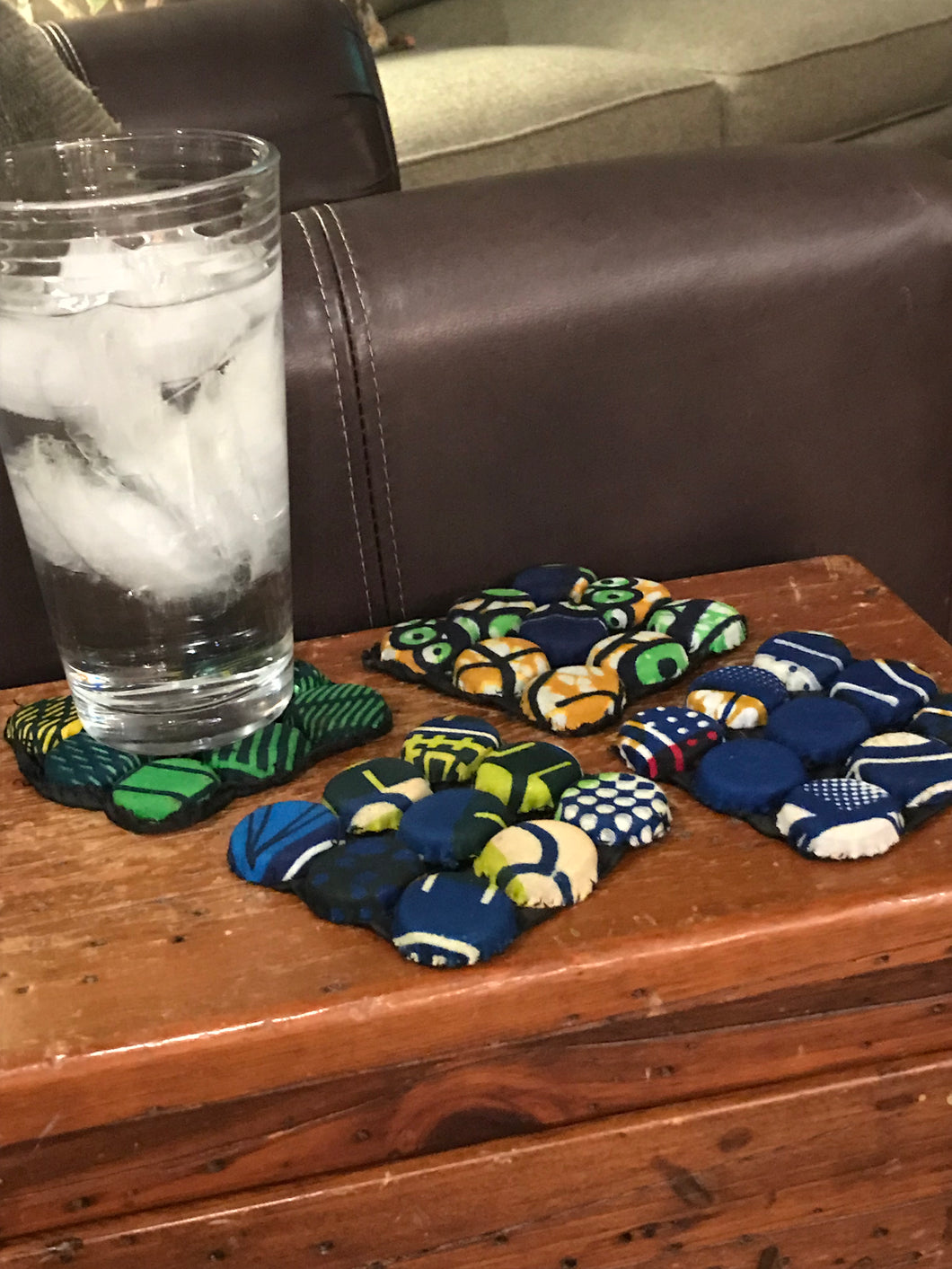Fabric Coasters - Set of Four