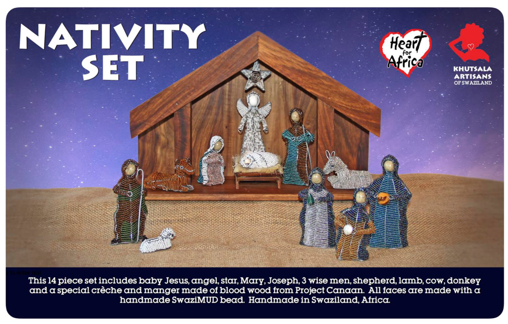Beaded Nativity Set