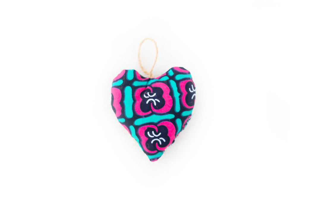 Fabric Heart Ornament