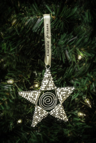 Snowy Star Ornament